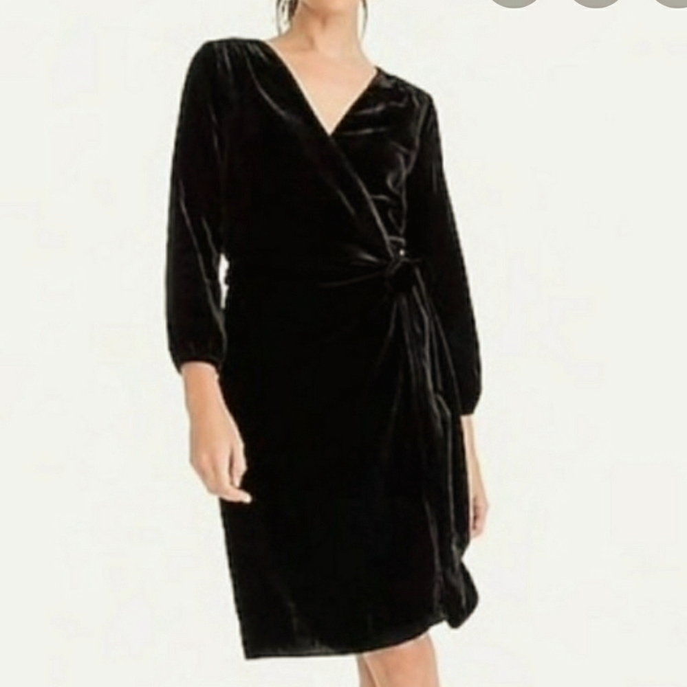 NWT Velvet JCREW wrap dress
